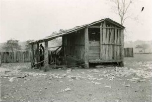 Speicherhütte der Fazenda Arara : Rodungslandschaft um die Fazenda