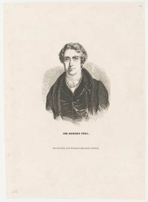 Bildnis des Robert Peel