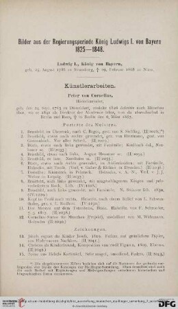Künstlerarbeiten (Nr. 1 - 862)