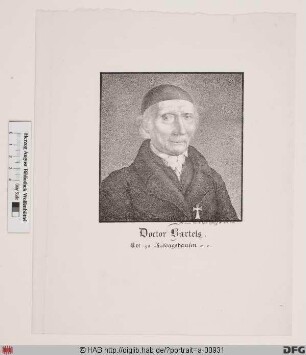 Bildnis August Christian Bartels
