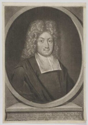 Bildnis des Johannes Guilielmus Bajerus