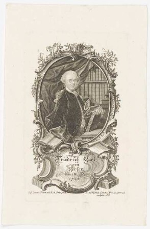 Bildnis des Friedrich Carl von Moser