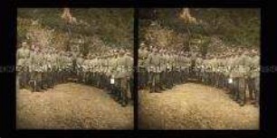Soldaten beim Gottesdienst in der Stellung, Vogesen