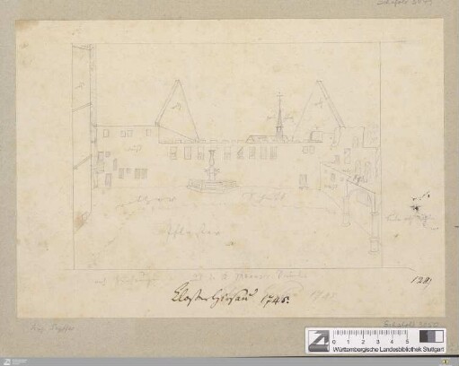 Kloster Hirsau 1745