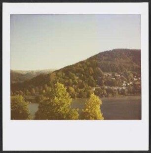 Blick vom Seehotel Überfahrt in Rottach-Egern auf den Tegernsee