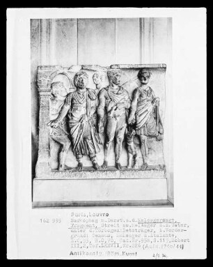 Fragment eines Sarkophages mit Darstellung der Meleagersage