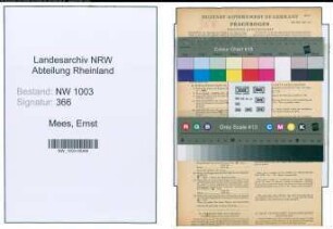 Entnazifizierung Ernst Mees , geb. 09.05.1907 (Elektromeister)