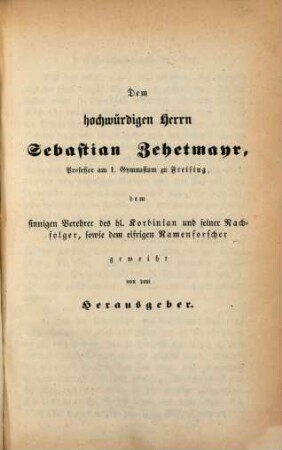 Die ältesten Urkunden des Bisthumes Freising : Nach Kozroh's Handschrift biß zum J.835 verzeichnet