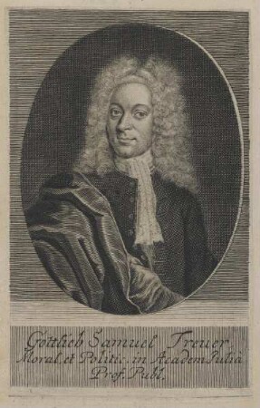 Bildnis des Gottlieb Samuel Treuer