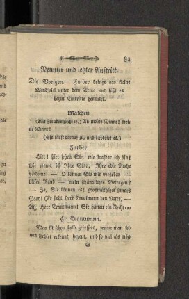 Neunter und letzter Auftritt.