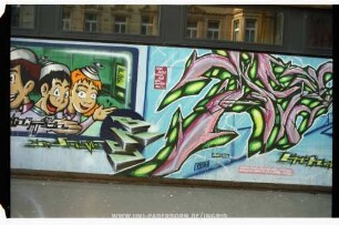 SKB ASH GREK | GrEK one unleserlich OlgA, PETrA, TANJA, ANA, LEXi und diE DoLLY.. STEFFi, FLiP.. BaSH HucK Mc FloP, MAX, SkeL unleserlich | 1999