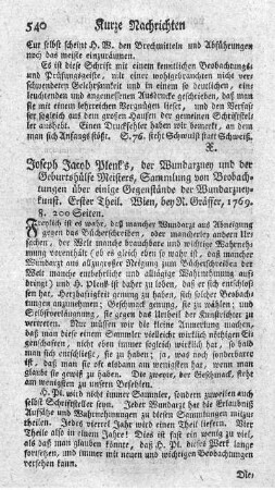 Sammlung von Beobachtungen über einige Gegenstände der Wundarzneykunst. T.1.2.
