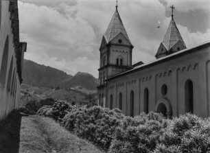 Missionsstation : Kirche und Nebengebäude der Missionsstation Matombo