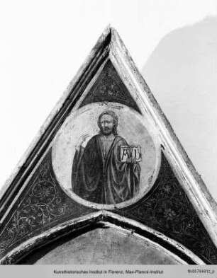 Triptychon mit der Madonna und den Heiligen Clemens und Bartholomäus
