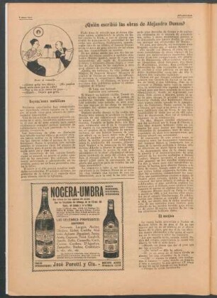 ¿Quién escribió las obras de Alejandro Dumas?