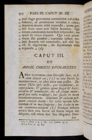 308-310, Amor incarnatur cum dilexisset ...