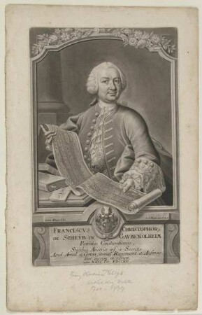 Bildnis des Franz Christoph von Scheyb