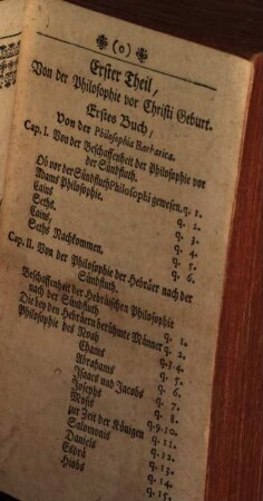 Jacob Bruckers, Kurtze Fragen Aus der Philosophischen Historie : Von Anfang der Welt, Biß auf die Geburt Christi, Mit Ausführlichen Anmerckungen erläutert, 1