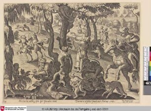 [Affenjagd; Monkey hunt]