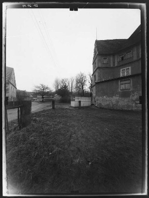 Pirna-Rottwerndorf, Altrottwerdorf 24. Schloß (ab 1556). Teilansicht