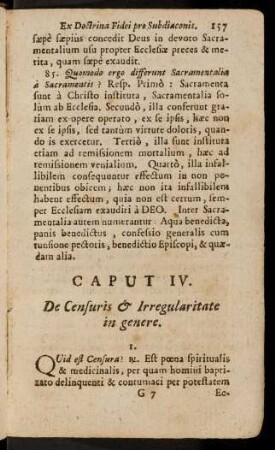 157-172, Caput IV