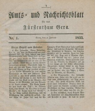 3. Januar-31. December = Nr. 1-53