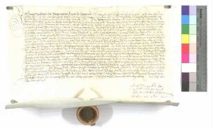 Propst Wolfgang zu Ellwangen verleiht an Hans Trinkhlin, des Gerichts zu Ellwangen, den Hof zu Beerhalden.