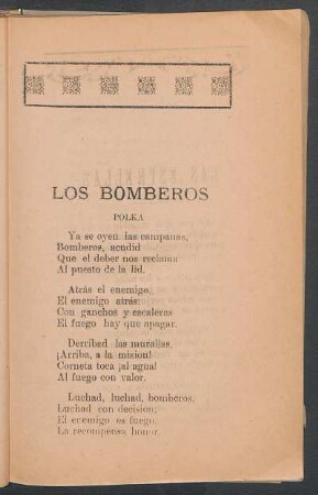 Los bomberos : Polka