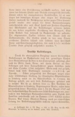 Deutsche Ansiedlungen