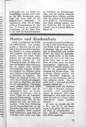 Mutter- und Kinderschutz