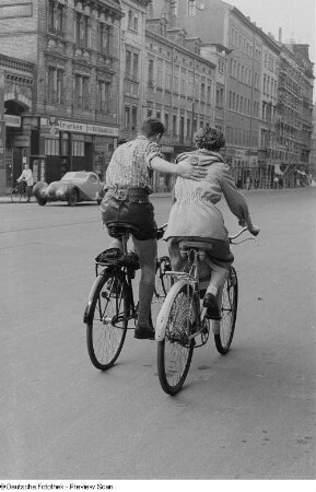 Zwei Fahrradfahrer