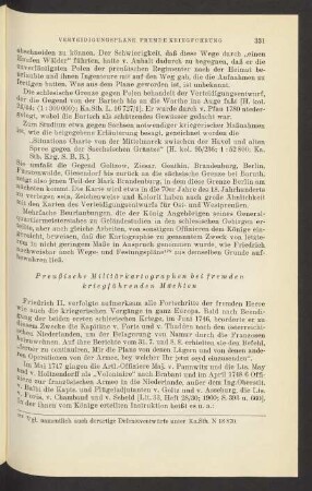 Preußische Militärkartographen bei fremden kriegführenden Mächten