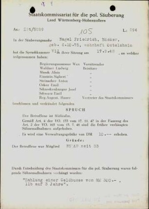 Nagel, Friedrich