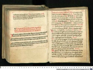 Testamentu[m] Julij Pape sc[riben]di ad pulsum pacis. Octaginta milia annorum. De quo habent firme Papaliu[m] litteraru[m] Bulle [et]c.