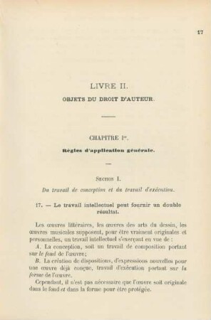 Livre II. Objets du droit d'auteur