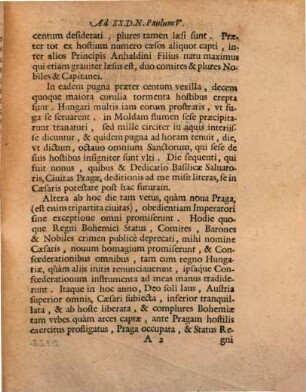 Epistola Ser. Bavariae Dvcis Maximiliani Ad S.P.D.N. Pavlvm V. Pont. Max.
