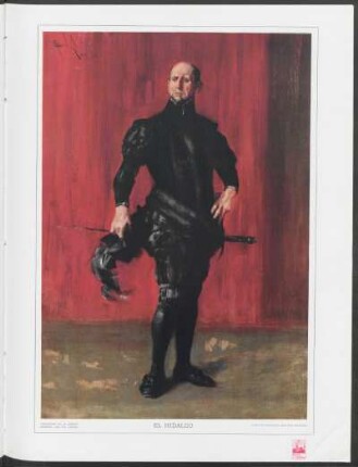 El hidalgo : Óleo de Salvador Sánchez Barbudo, propiedad de la señora Zelmira Paz de Gainza