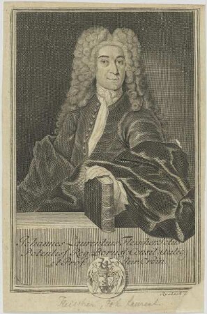 Bildnis des Johannes Laurentius Fleischer
