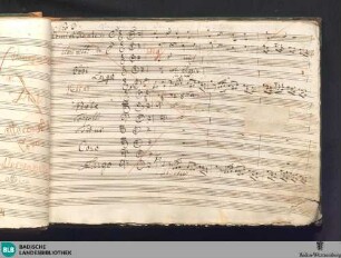Gli Orazi ed i Curiazi. Excerpts - Mus. Hs. 1423