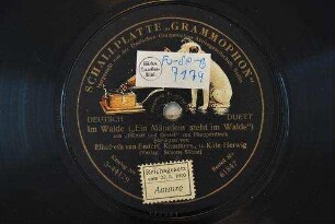 Im Walde ("Ein Männlein steht im Walde") : aus "Hänsel und Gretel" / von Humperdinck