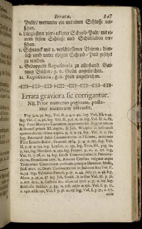 Errata graviora sic corrigantur.