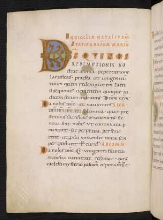 Proprium de tempore et de sanctis (bis zum Pfingstsamstag)