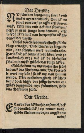 Dat Drüdde. ||
