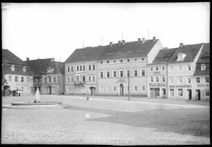 Königsbrück. Markt mit Amtsgericht