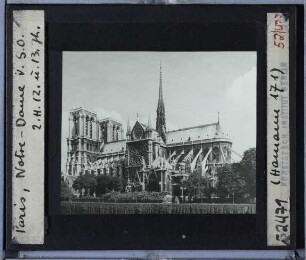 Paris, Kathedrale Notre-Dame de Paris : Südost