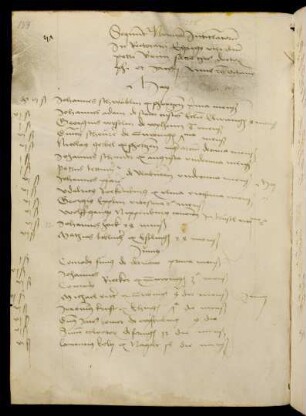 Sommerhalbjahr 1508 und Winterhalbjahr 1508/09. Rektorat Peter Braun (Peter Brun)