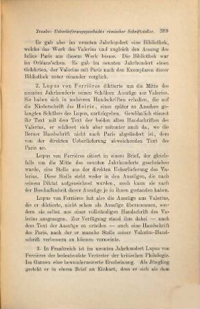 Untersuchungen zur Überlieferungsgeschichte römischer Schriftsteller