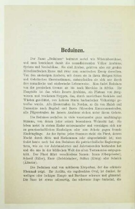 Beduinen