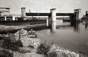 Baustelle Wehr Drakenburg/Weser