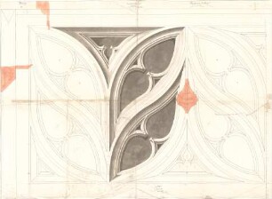 Leimbach, Karl; Emertsham; Pfarrkirche - Emporenbrüstung (Detail, Schnitte)